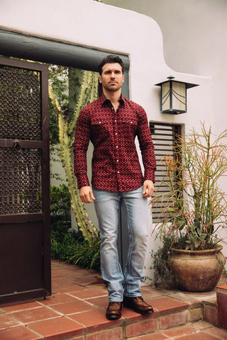 Platini Holt Men's Light Blue Boot Cut Jeans