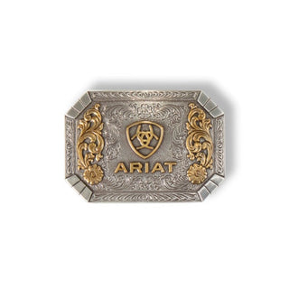 Ariat Floral Rectangle Buckle