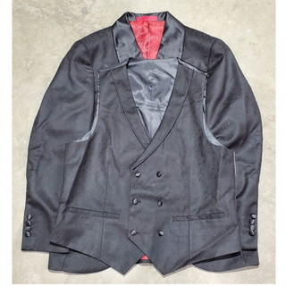 men's tuxedo jacket and matching double-breasted vest