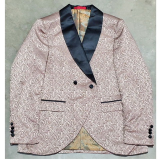 Platini men's tuxedo jacket and matching double-breasted vest