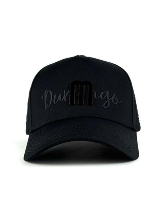 Black “Durango” M Hat by Forty Five featuring raised M logo and embroidered Nayarit text.