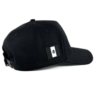 Black Forty Five hat showing embroidered Mexican flag patch.
