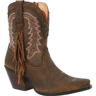 Crush by Durango Women's Roasted Pecan Western Bootie