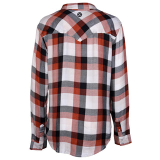 Hooey "Ladies Flannels" Orange/Navy/ Cream