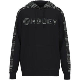 Hooey "Canyon" Black w/ Grey Aztec Hoody