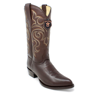 Los Altos Goat J Toe Cowboy Boot - Brown