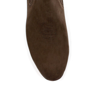 Artillero Tejano Botin Charro Ankle Boot- Café