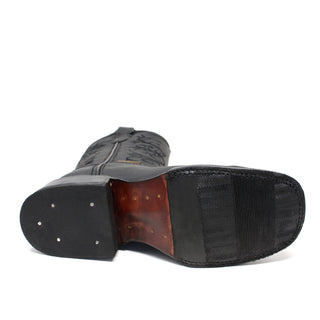 Bandoleros Black Squared Toe Cowgirl Boots