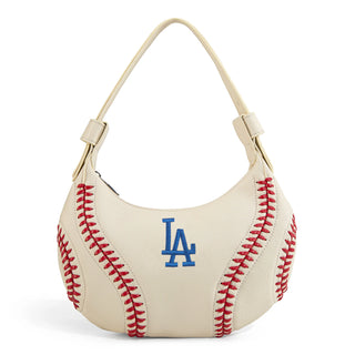 MLB Los Angeles Dodgers Team Hobo Bag/Shoulder Bag - White