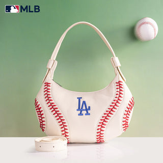 MLB Los Angeles Dodgers Team Hobo Bag/Shoulder Bag - White