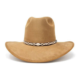 Charlie Moksman Suede Hat - Almond