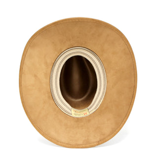 Charlie Moksman Suede Hat - Almond