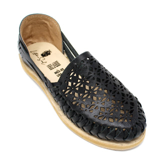 "Ximena" Women's Huaraches - Black