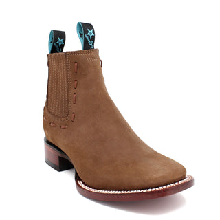 Los Altos Ladies Nobuk Ankle Boots