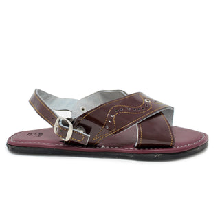 "Hernando" Men's Cruzado Huaraches - Vino