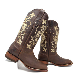 Artillero Texana Liz Square Toe Cowgirl Boot
