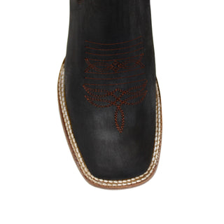 Artillero Tejano Square Toe Ankle Boot- Brown