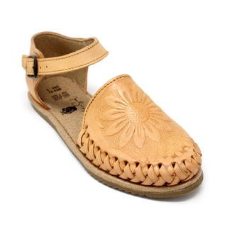 "Alba" Women's Sunflower Huaraches - Natural