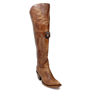 Los Altos Women's Leather Knee High Volcano Fashion Boot