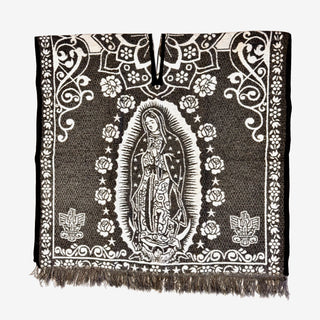 Mexican Poncho/Gabanes Virgen de Guadalupe Design