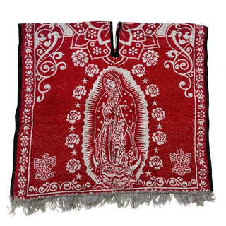 Mexican Poncho/Gabanes Virgen de Guadalupe Design
