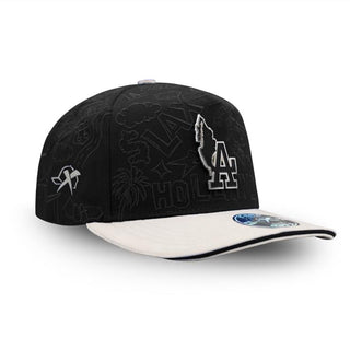 Side perspective highlighting embroidery details on LA X Mexicans Cap