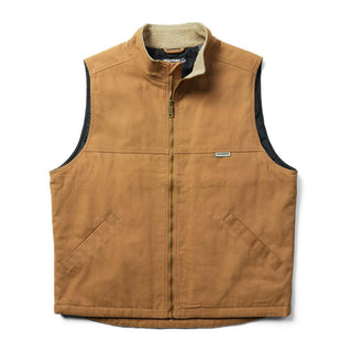 Wolverine Sherpa Collar Vest - Whiskey