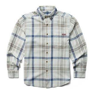 Wolverine Hastings Flannel Shirt - Stone Plaid