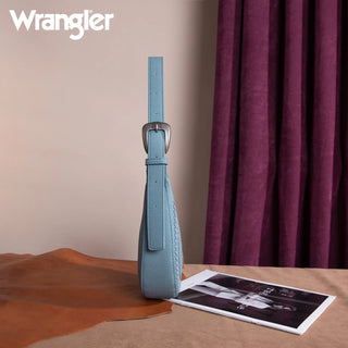 Wrangler Whipstitch Crescent Crossbody - Jean