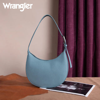 Wrangler Whipstitch Crescent Crossbody - Jean