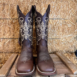 Artillero Texana Liz Square Toe Cowgirl Boot