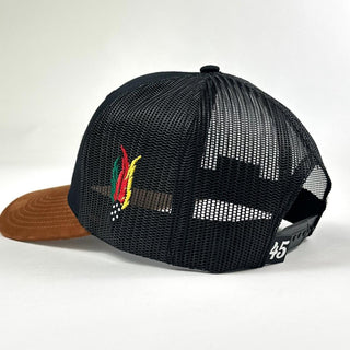 Forty Five "Sinaloa" Cap- Rust/Black