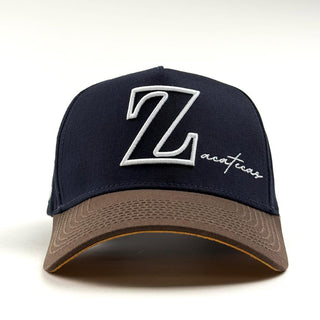 Forty Five "Zacatecas" Cap- Navy/Brown