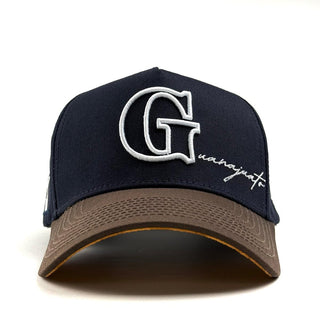 Forty Five "Guanajuato" Cap- Navy/Brown