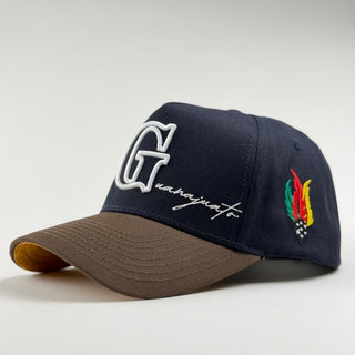 Forty Five "Guanajuato" Cap- Navy/Brown
