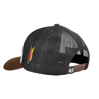 Forty Five "Jalisco" Cap- Brown/ White