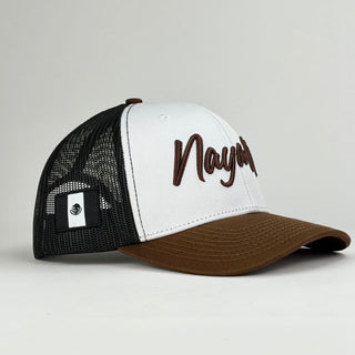 Forty Five "Nayarit" Cap- Brown/ White