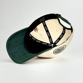 Forty Five Mexico "M" Cap- Cream/ Green