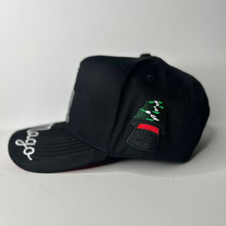El Mago LA Snapback Embroidered Hat - Black