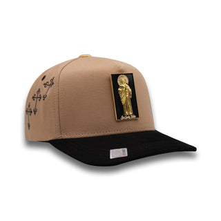 San Judas Tadeo Bigg Boss Snapback - Beige