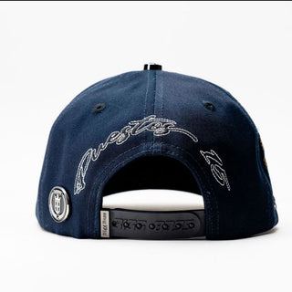 Gallo Embroidery Bigg Boss Snapback- Navy & Chrome