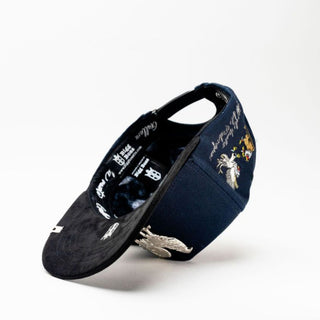 Gallo Embroidery Bigg Boss Snapback- Navy & Chrome