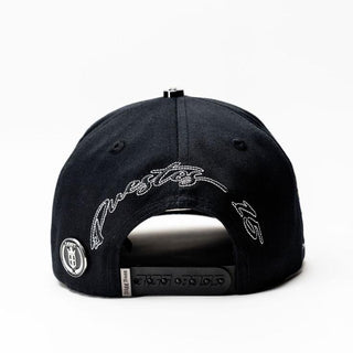 Gallo Embroidery Bigg Boss Snapback- Black & Silver