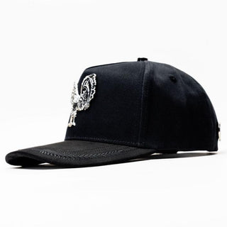 Gallo Embroidery Bigg Boss Snapback- Black & Silver