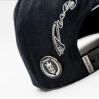 Gallo Embroidery Bigg Boss Snapback- Black & Silver