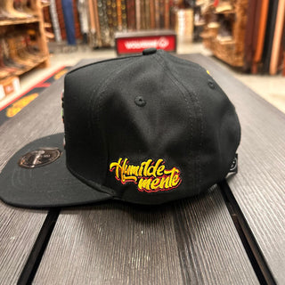 "Humilde mente" Patch Hat - Black Cachucha Belica