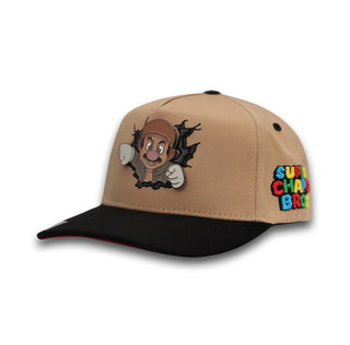 Super Chapo Bros Bigg Boss Cap - Beige