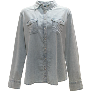 Hooey Ladies Chambray Denim Long Sleeve Shirt