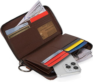 Wrangler Southwestern Wallet - Coffee