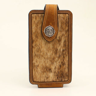 Nocona Calf Hair/ Concho Cell Case